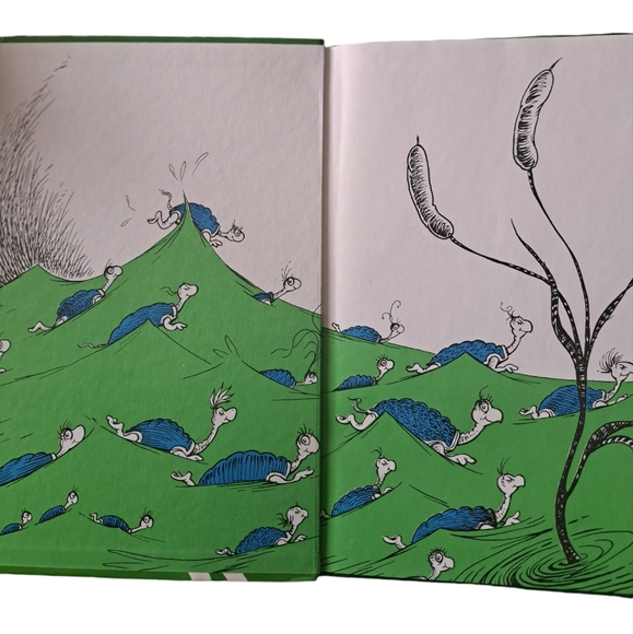 DR. SEUSS YERTLE the TURTLE and other stories hard cover book story time classic - Picture 2 of 5